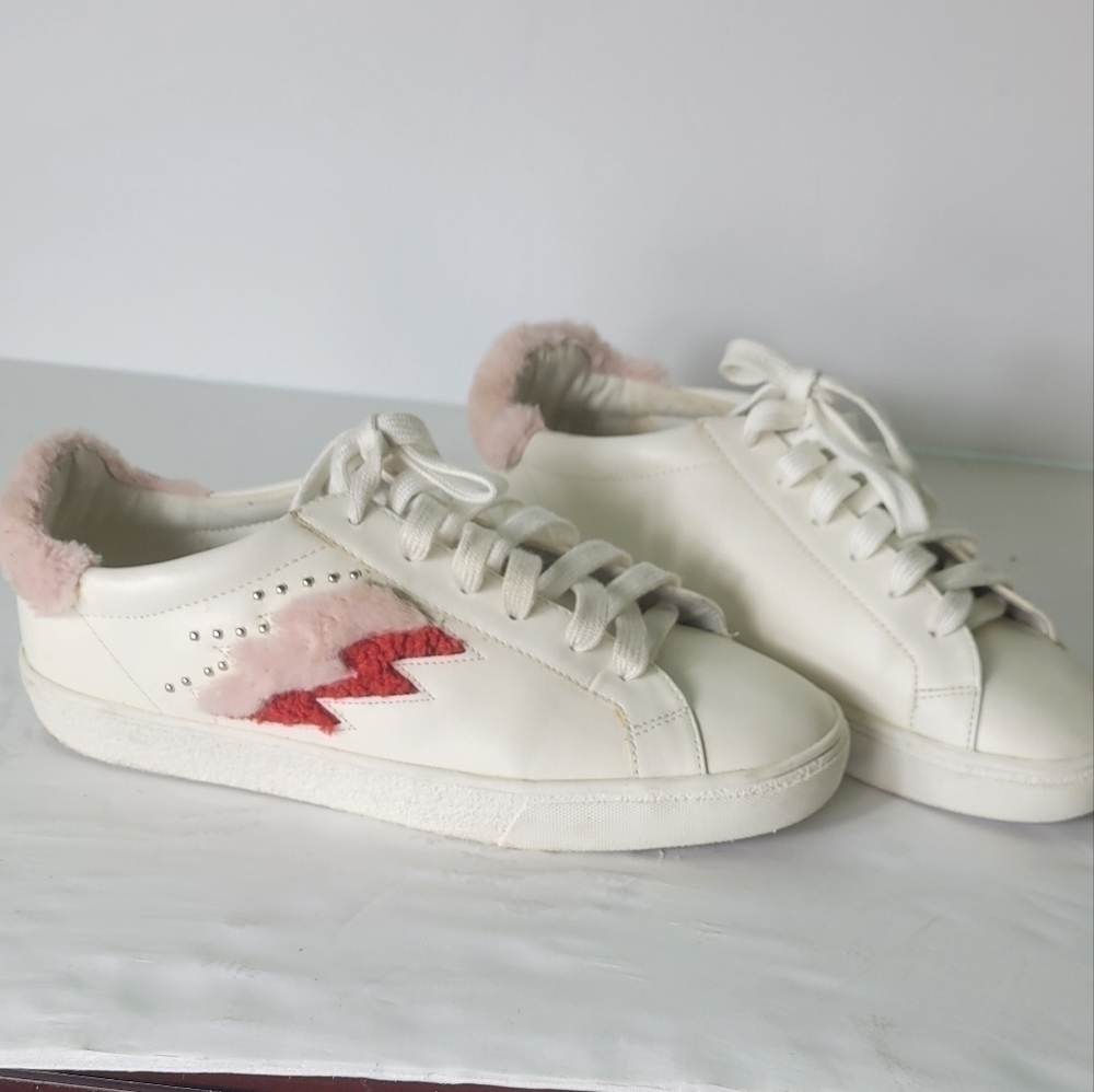 ALDO LEATHER TRAINERS SNEAKERS size 9